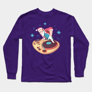 Dj Santa Long Sleeve T-Shirt